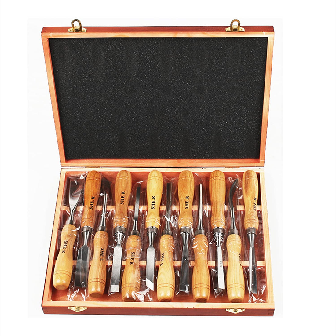 Nisorpa 12pcs Wood Carving Chisel Tool Set