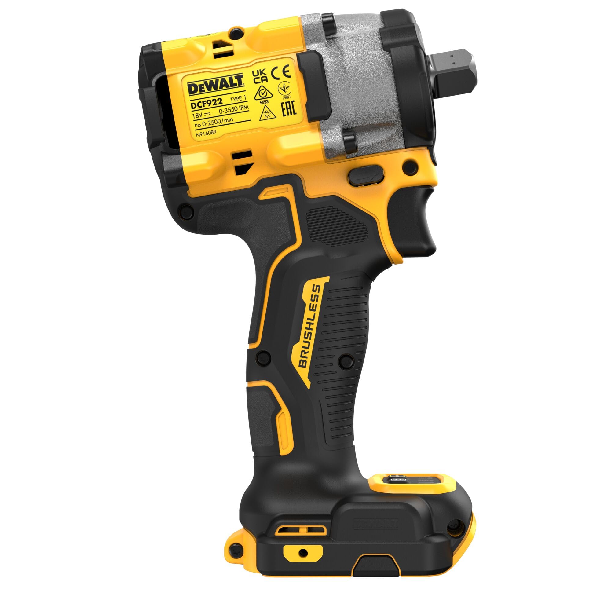 DeWalt DCF922N-XJ 18V Impact Wrench Detent Pin, 1/2-Inch Size (Tool Only)