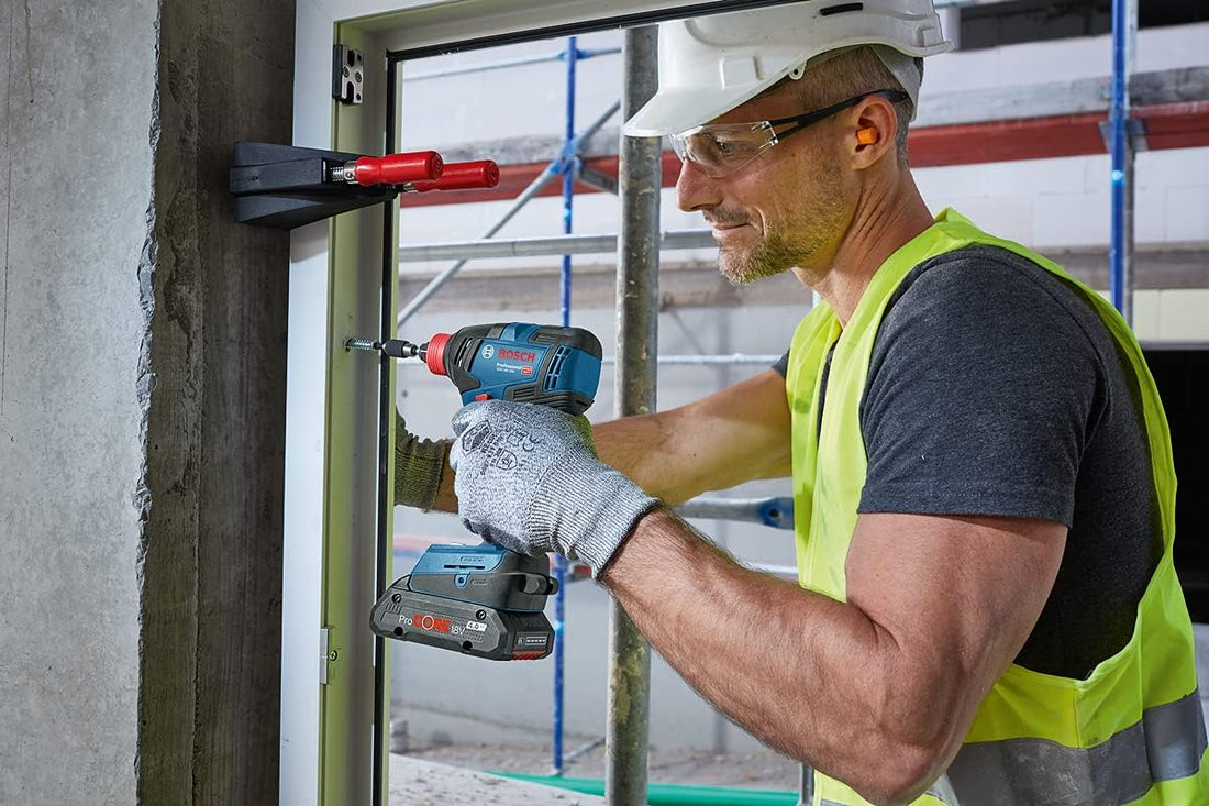 Bosch Professional 18V System Cordless Impact Driver GDX 18V-200 (max. Torque of 200 Nm, excluding Rechargeable Batteries and Charger, in Carton)
