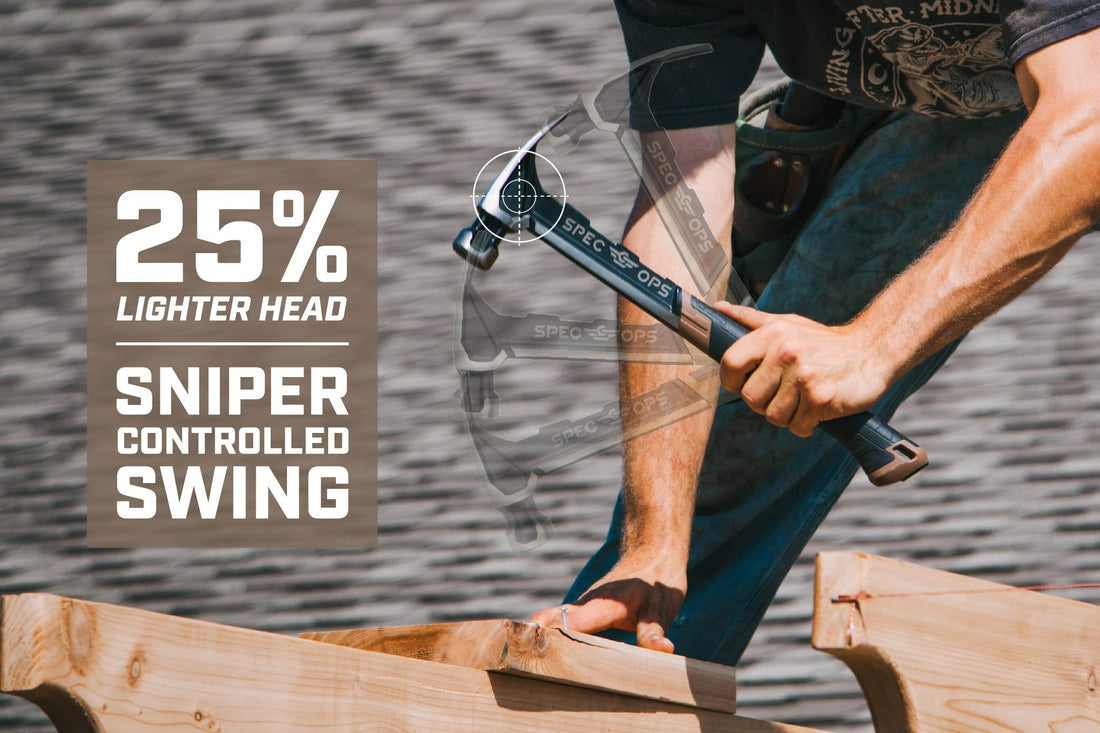 Spec Ops Tools Framing Hammer, 22 oz, Rip Claw