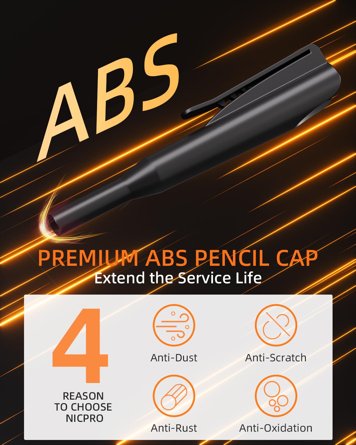 Nicpro 2Pack Carpenter Pencil with Sharpener, Mechanical Carpenter Pencils with 26 Refills (Red, Black, Yellow), Heavy Duty Construction Pencil, Woodworking Pencils for Architect