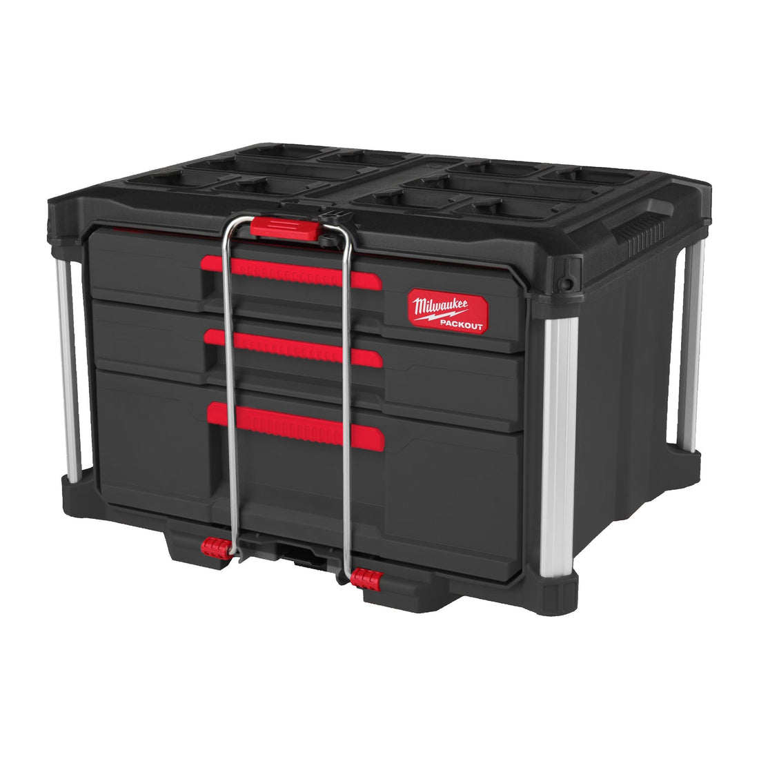 Packout Box with 2 Drawers + 1 High Drawer Milwaukee, 4932493190