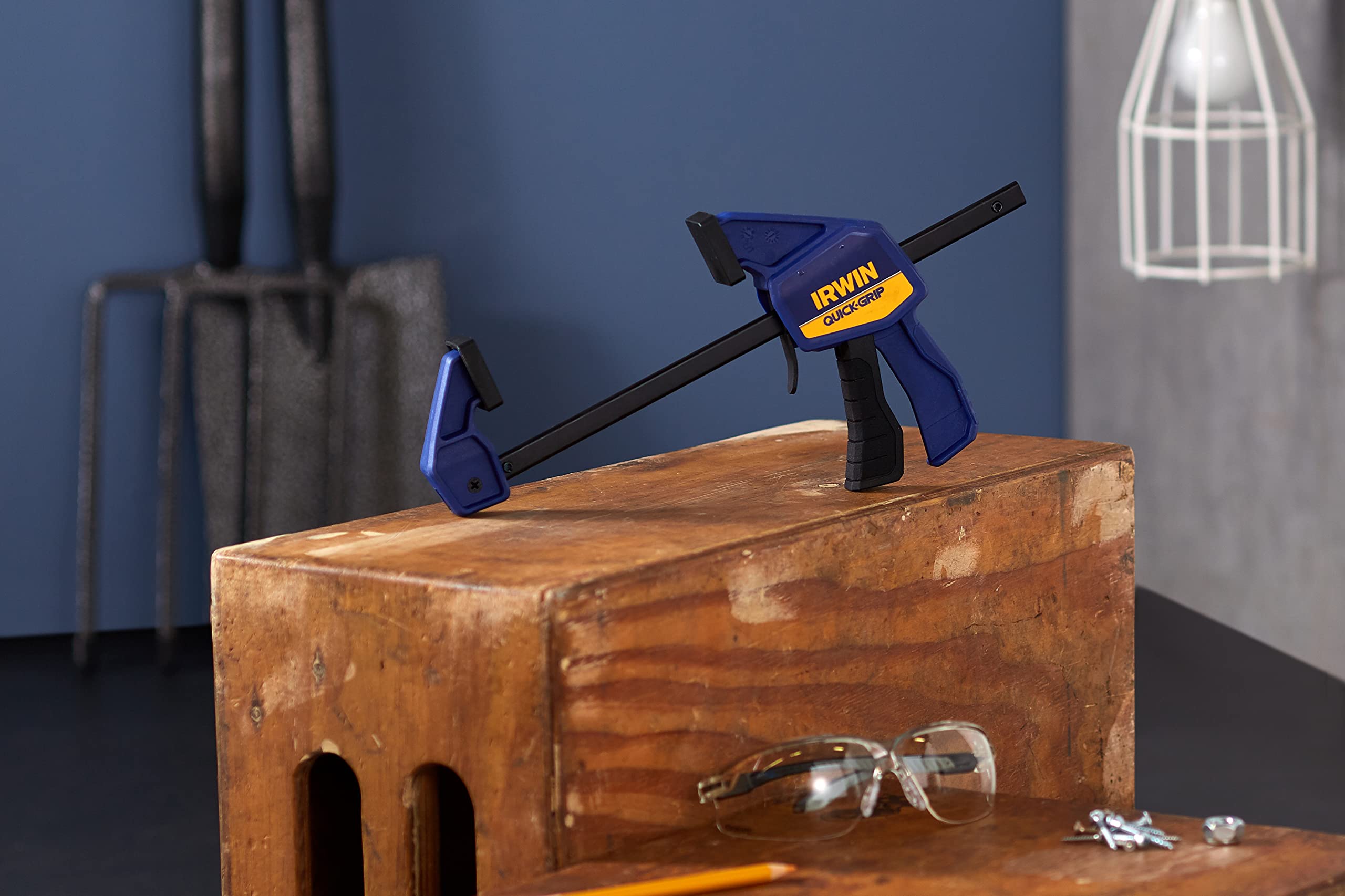 IRWIN T5462EL7 QUICK-GRIP 150mm (6) Mini Clamp - 2 Pack, Multi