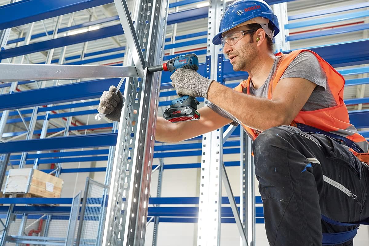 Bosch Professional 18V System Cordless Impact Driver GDX 18V-200 (max. Torque of 200 Nm, excluding Rechargeable Batteries and Charger, in Carton)