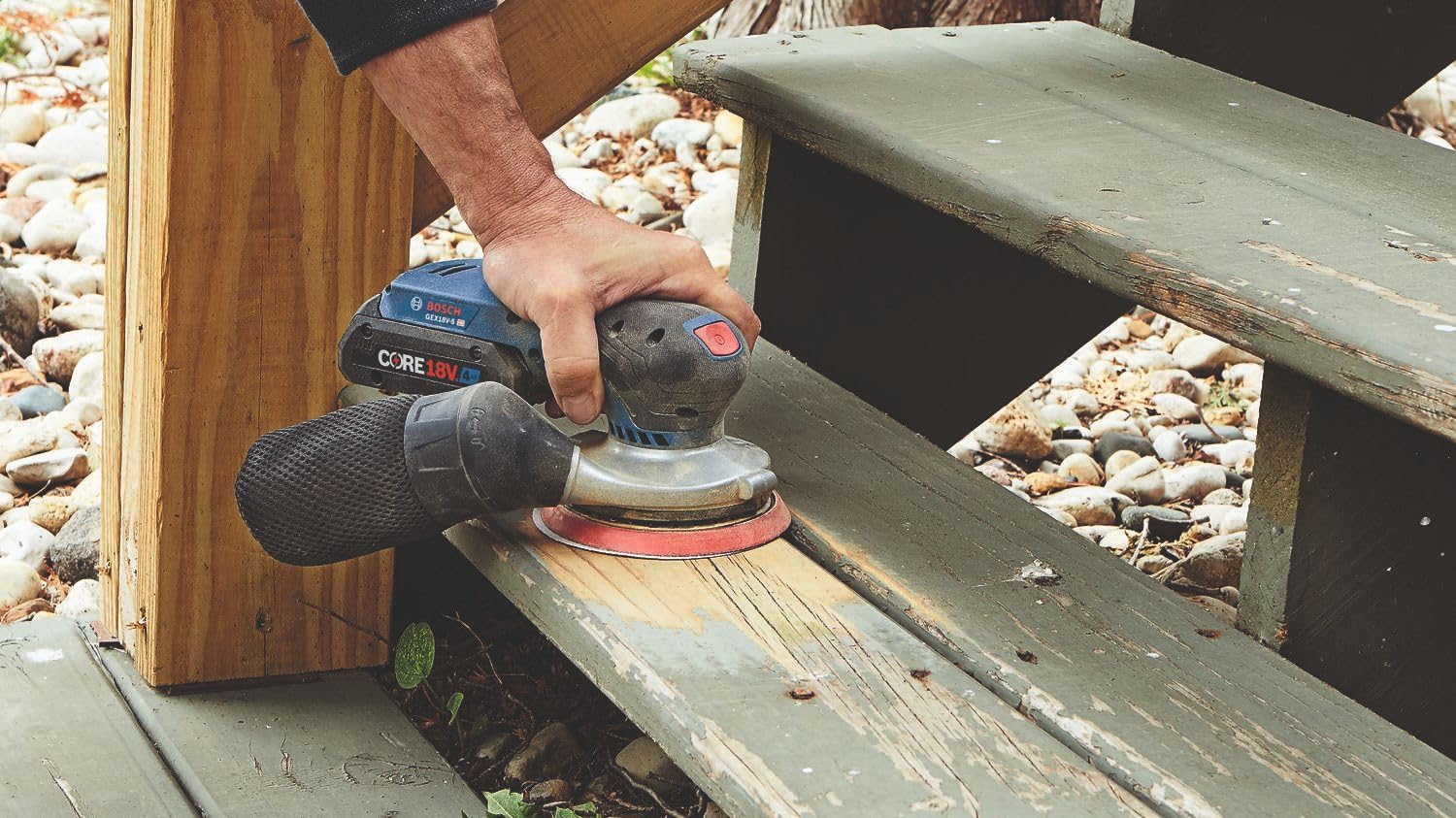 BOSCH GEX18V-5N 18V Brushless 5 Inch Cordless Random Orbit Sander (Bare Tool)