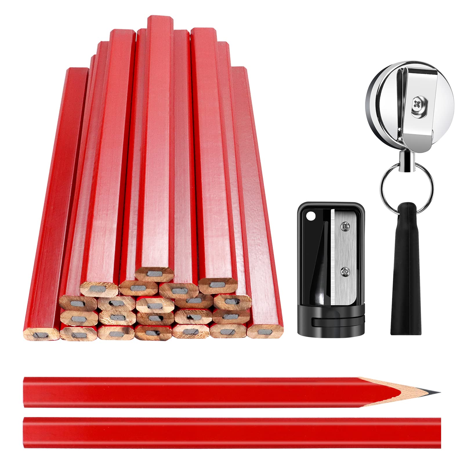 24pcs Carpenter Pencils