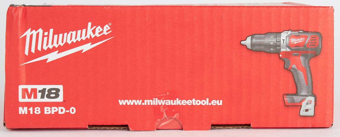 Milwaukee M18 BLPD2 18V Li-Ion M18 Heavy Duty Hammer Combi Drill - Body Only, Red