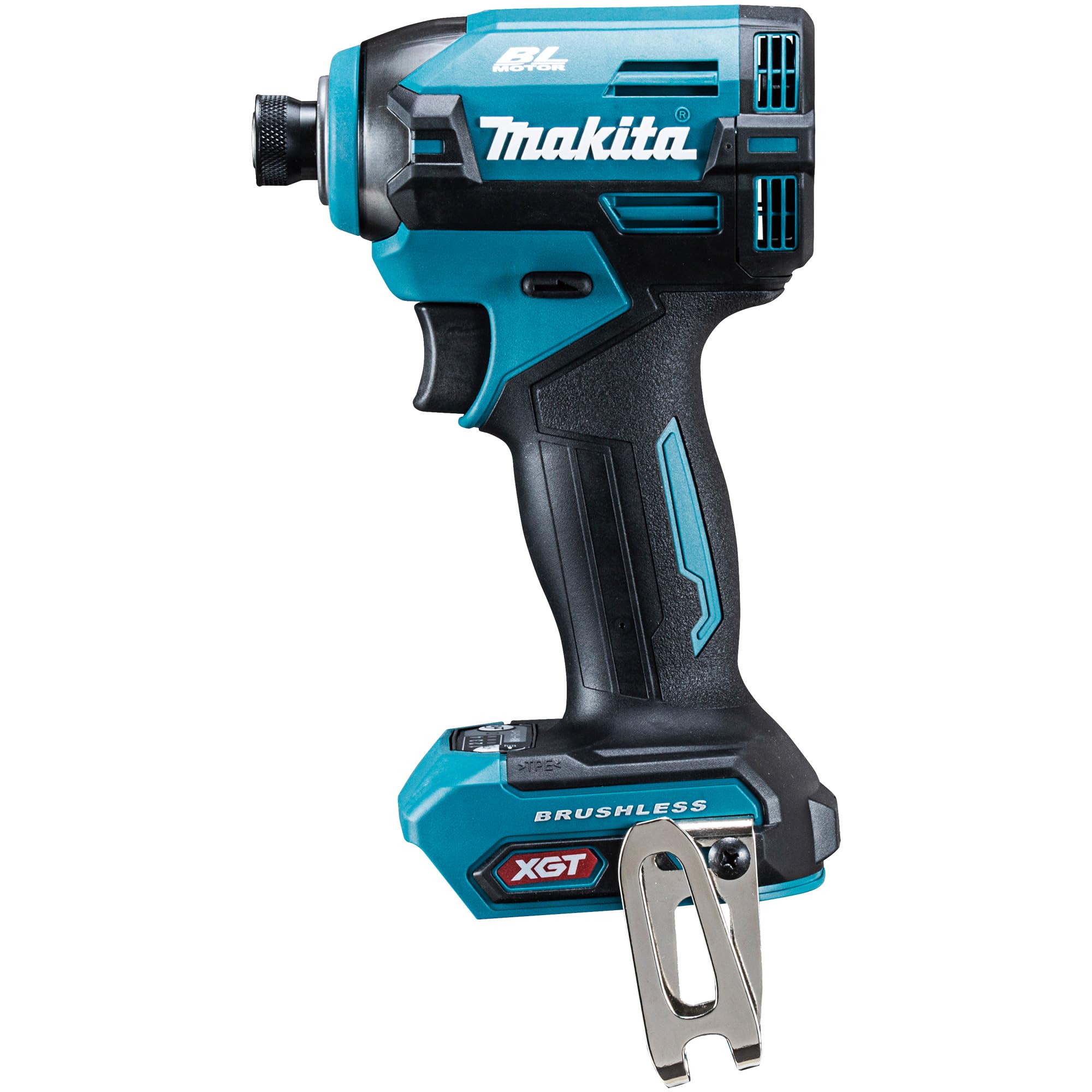 Makita 40V Brushless Impact Driver, Black/Blue