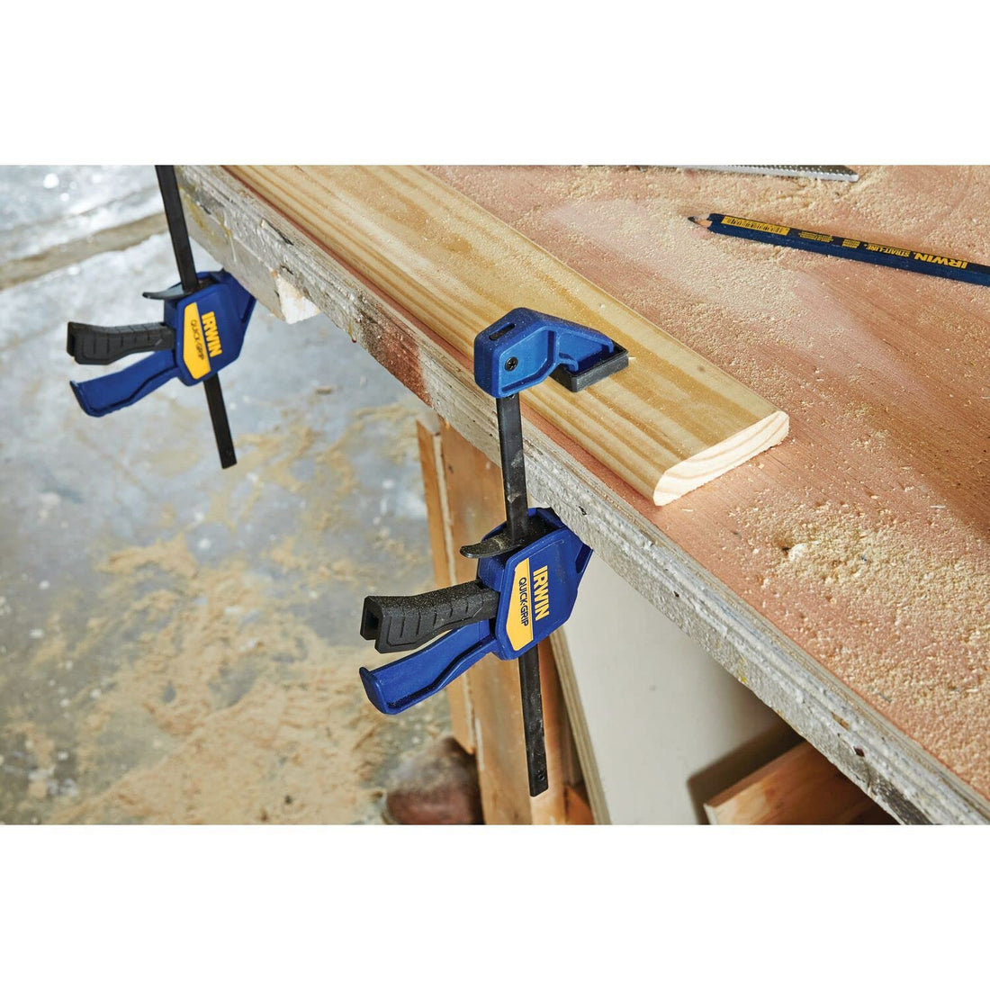 IRWIN T5462EL7 QUICK-GRIP 150mm (6) Mini Clamp - 2 Pack, Multi