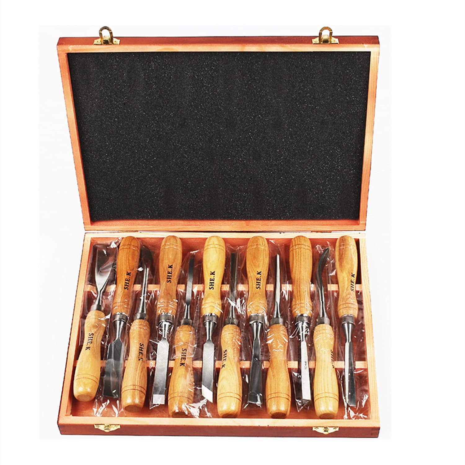 Nisorpa 12pcs Wood Carving Chisel Tool Set