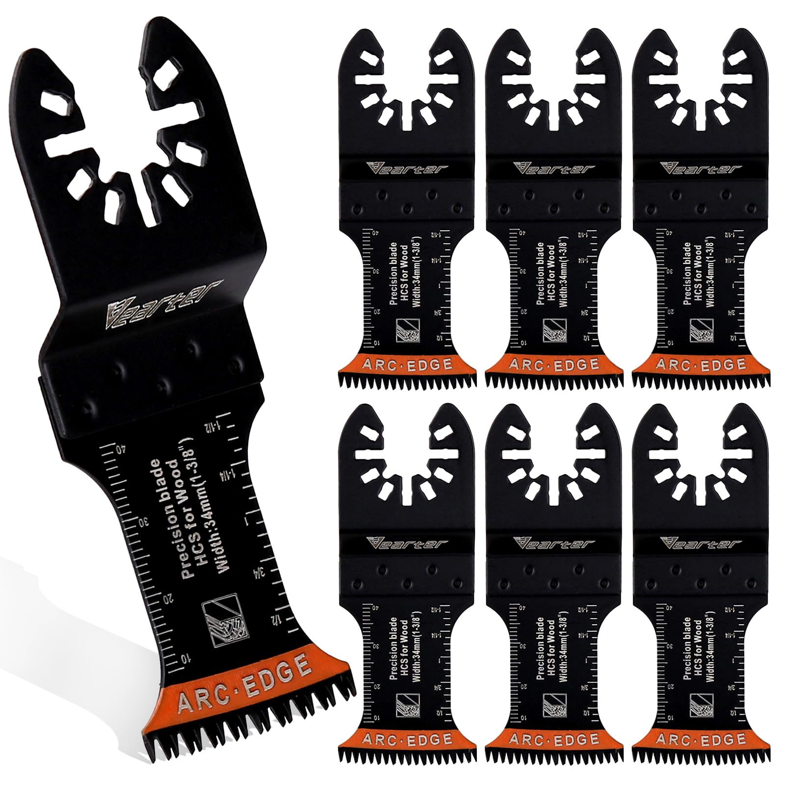 HCS Oscillating Saw Blade  Universal Multi-Tool Blade Kit  Soft Hard Wood