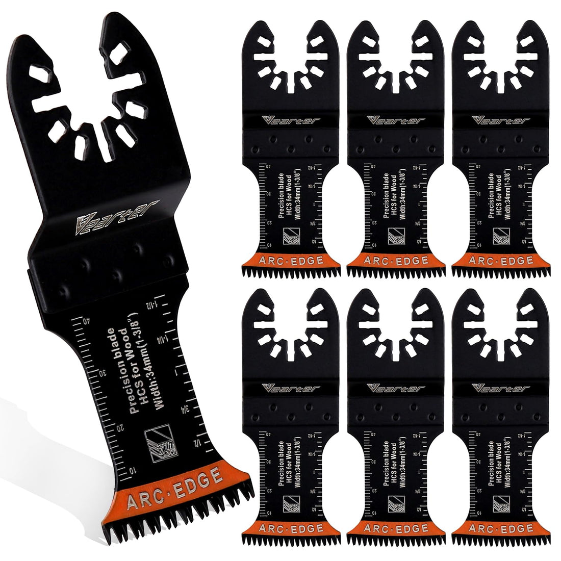 HCS Oscillating Saw Blade  Universal Multi-Tool Blade Kit  Soft Hard Wood