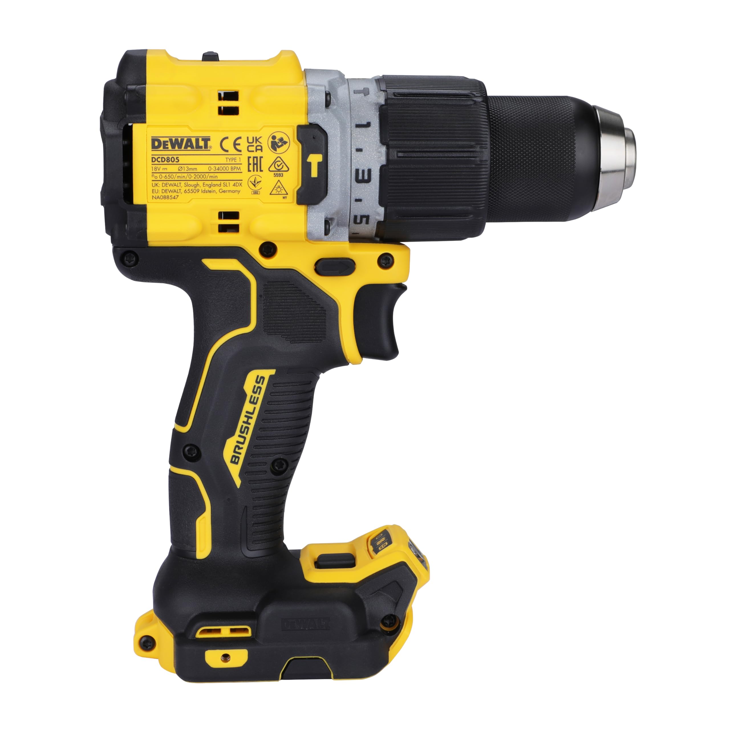 DeWalt 18V XR Compact Premium Hammer Drill Driver Bare Unit