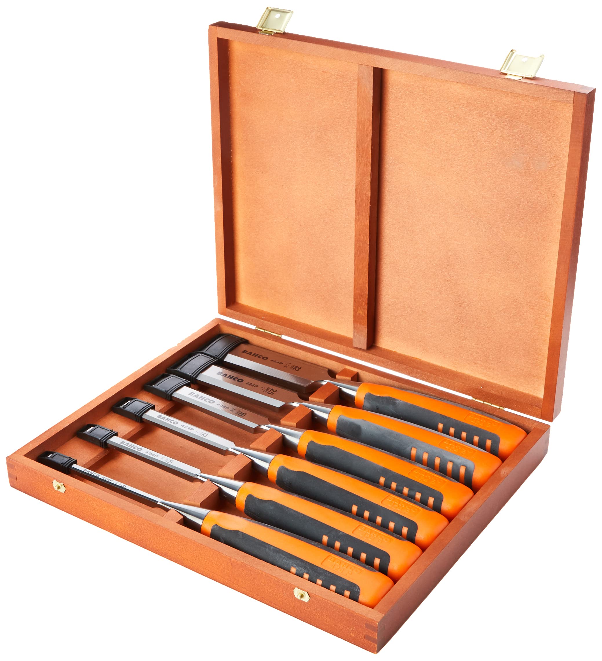 Bahco Chisel Set with Rubberised Handle 6 Pieces