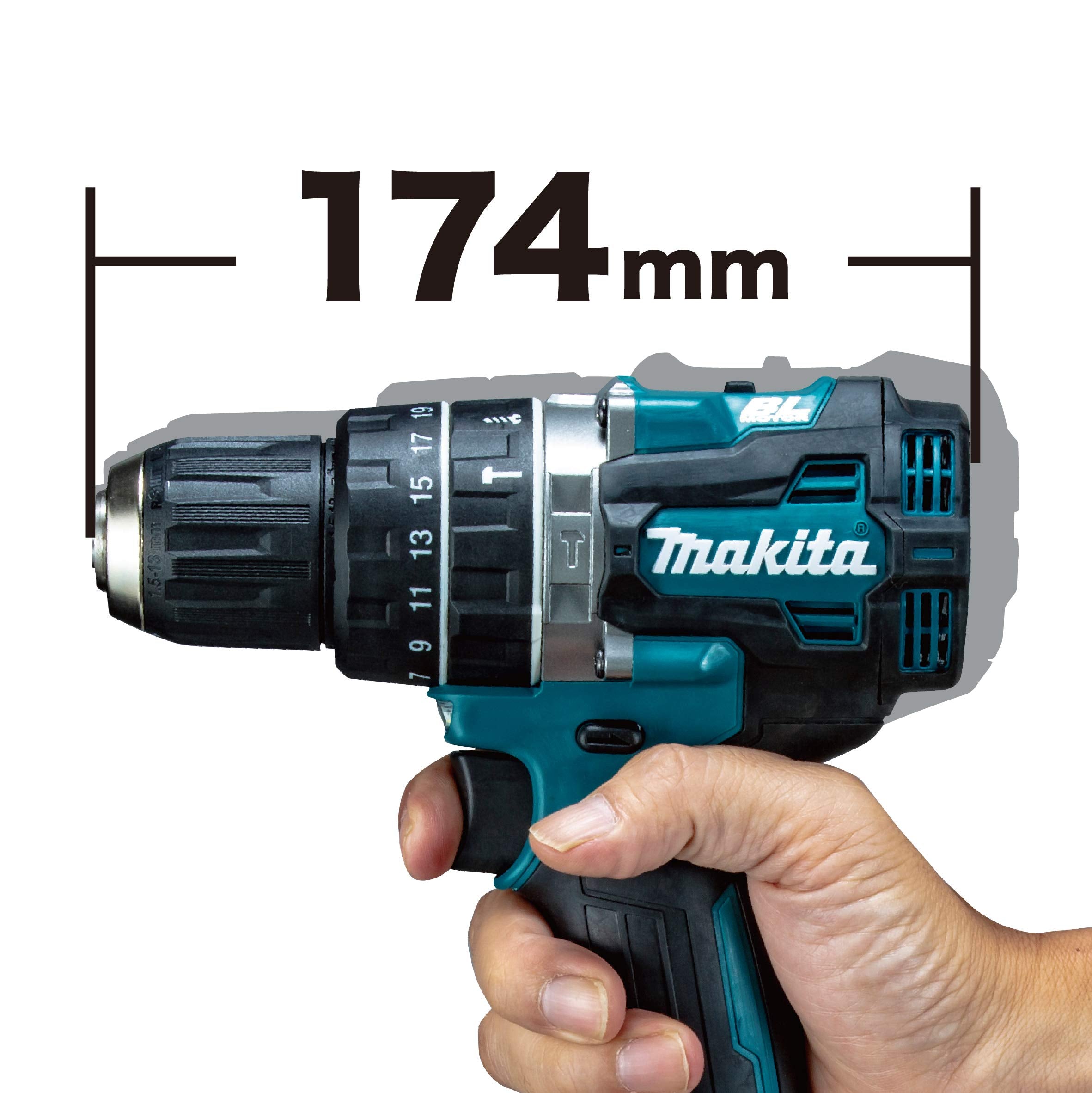 Makita HP002GZ 40V Max Li-ion XGT Brushless Combi Drill - Batteries and Chargers Not Included