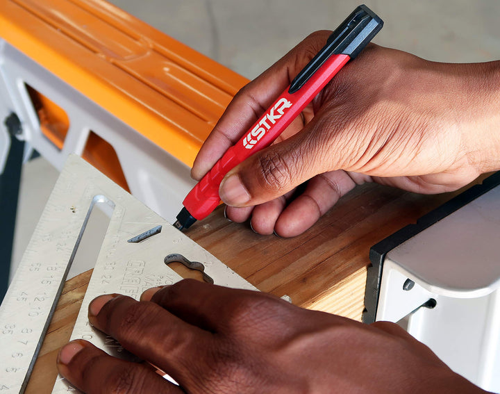 STKR Concepts Mechanical Carpenter Pencil w / 3 pcs