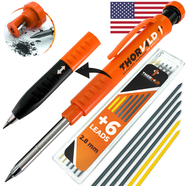 THORVALD Carpenter Pencils Set for Carpenter