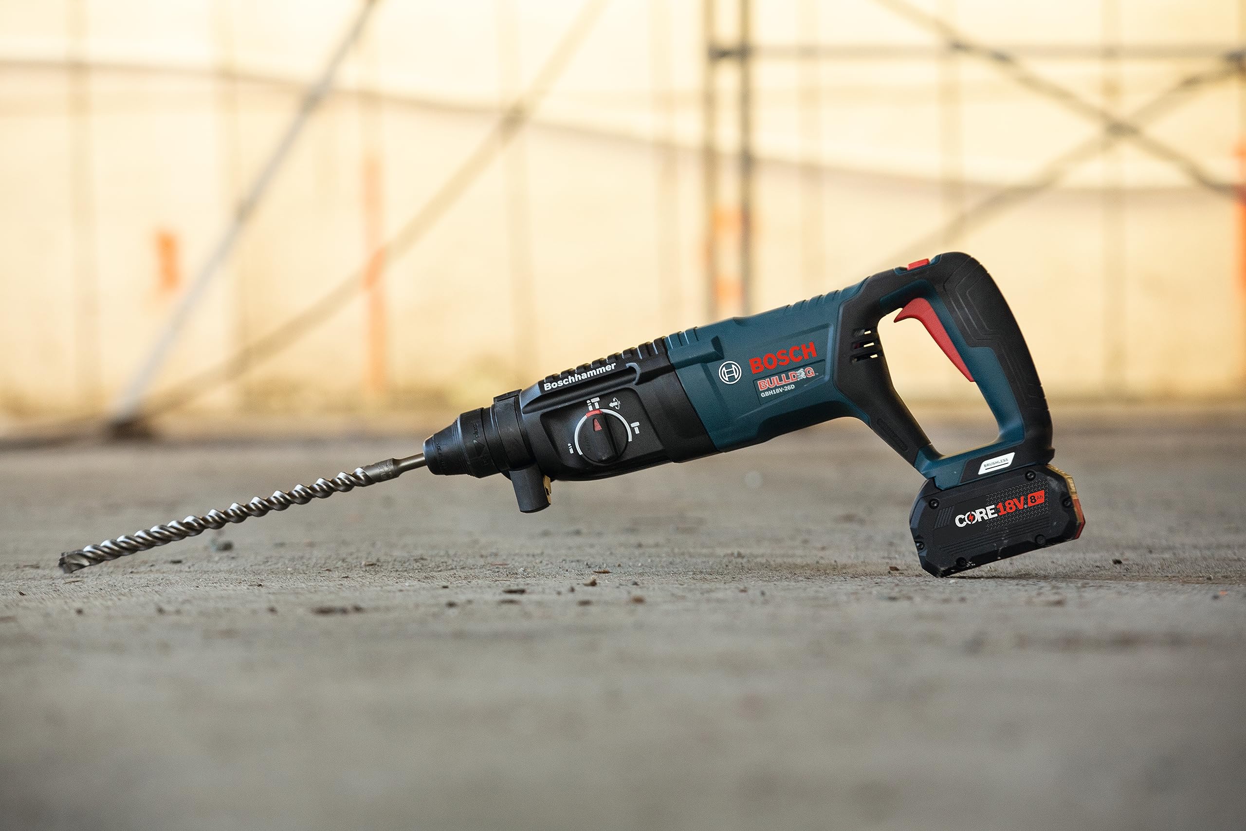 BOSCH GBH18V-26DN 18V EC Brushless SDS-plus® Bulldog™ 1 In. Rotary Hammer (Bare Tool)