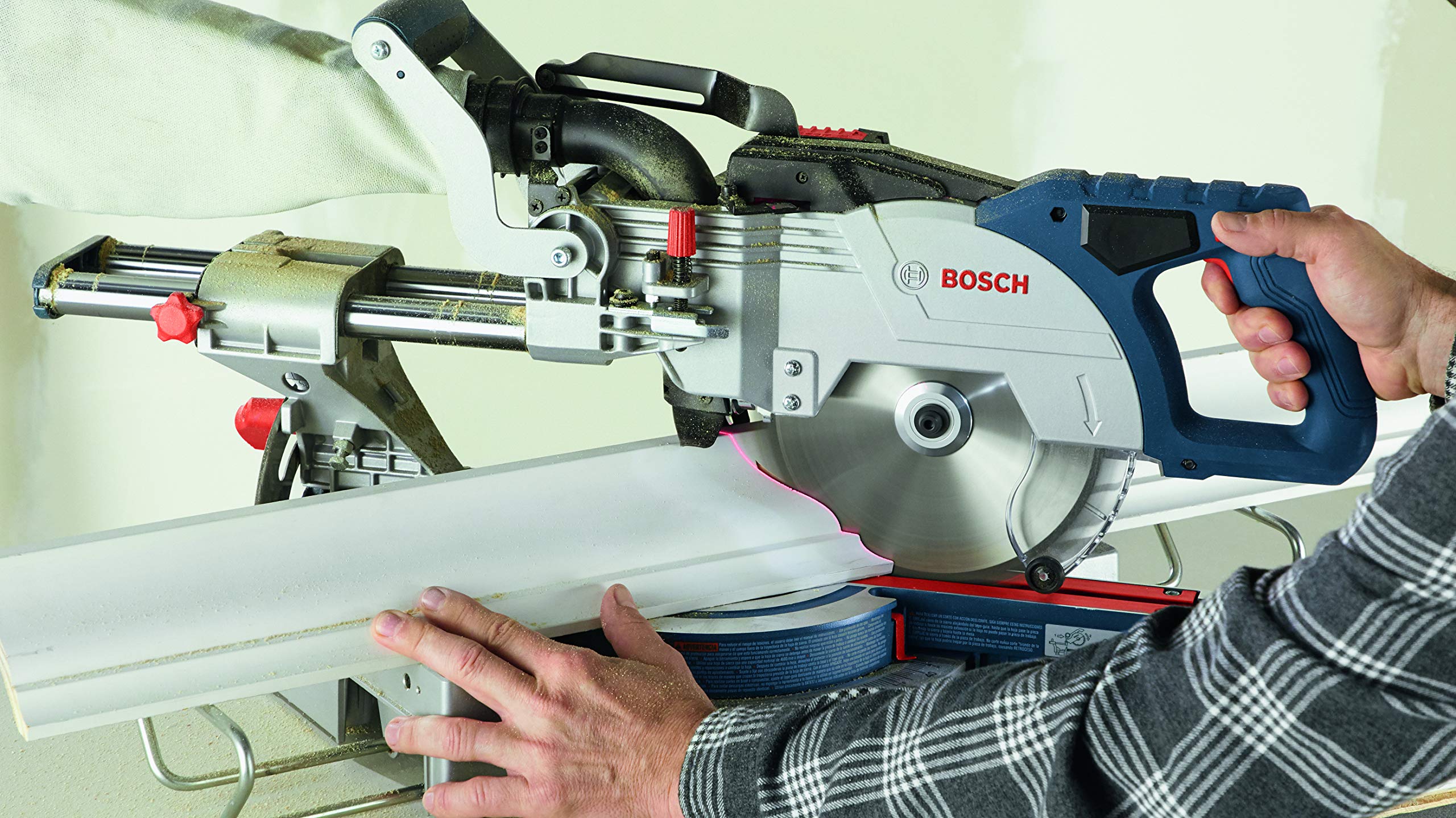 Bosch GCM18V-08N 18V 8-1/2 In. Single-Bevel Slide Miter Saw (Bare Tool)