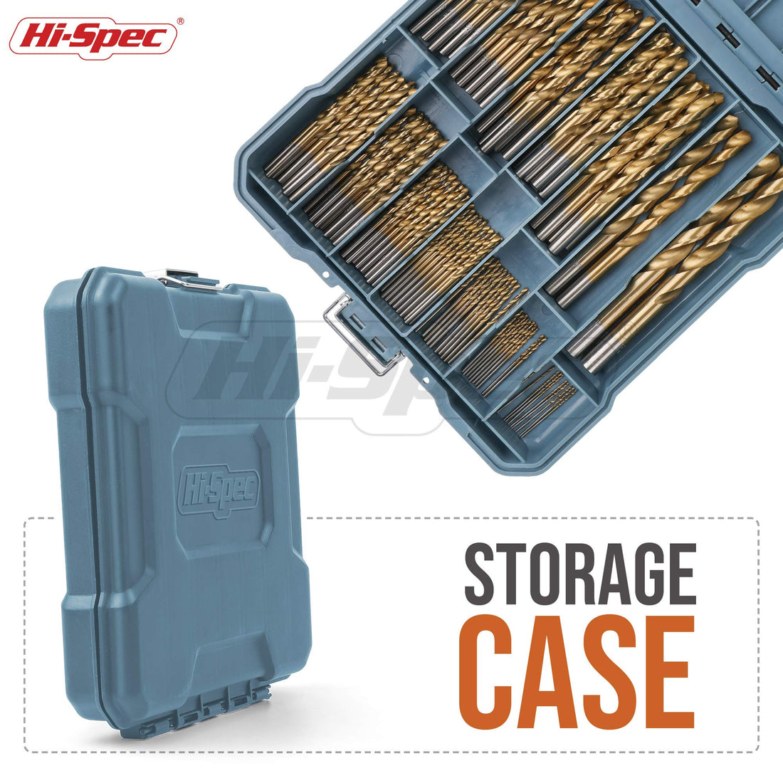 Hi-Spec 99pc Complete HSS Mixed Drill Bit Set.