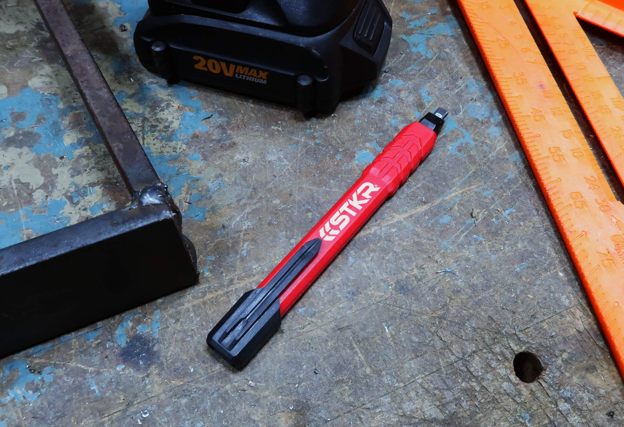 STKR Concepts Mechanical Carpenter Pencil w / 3 pcs