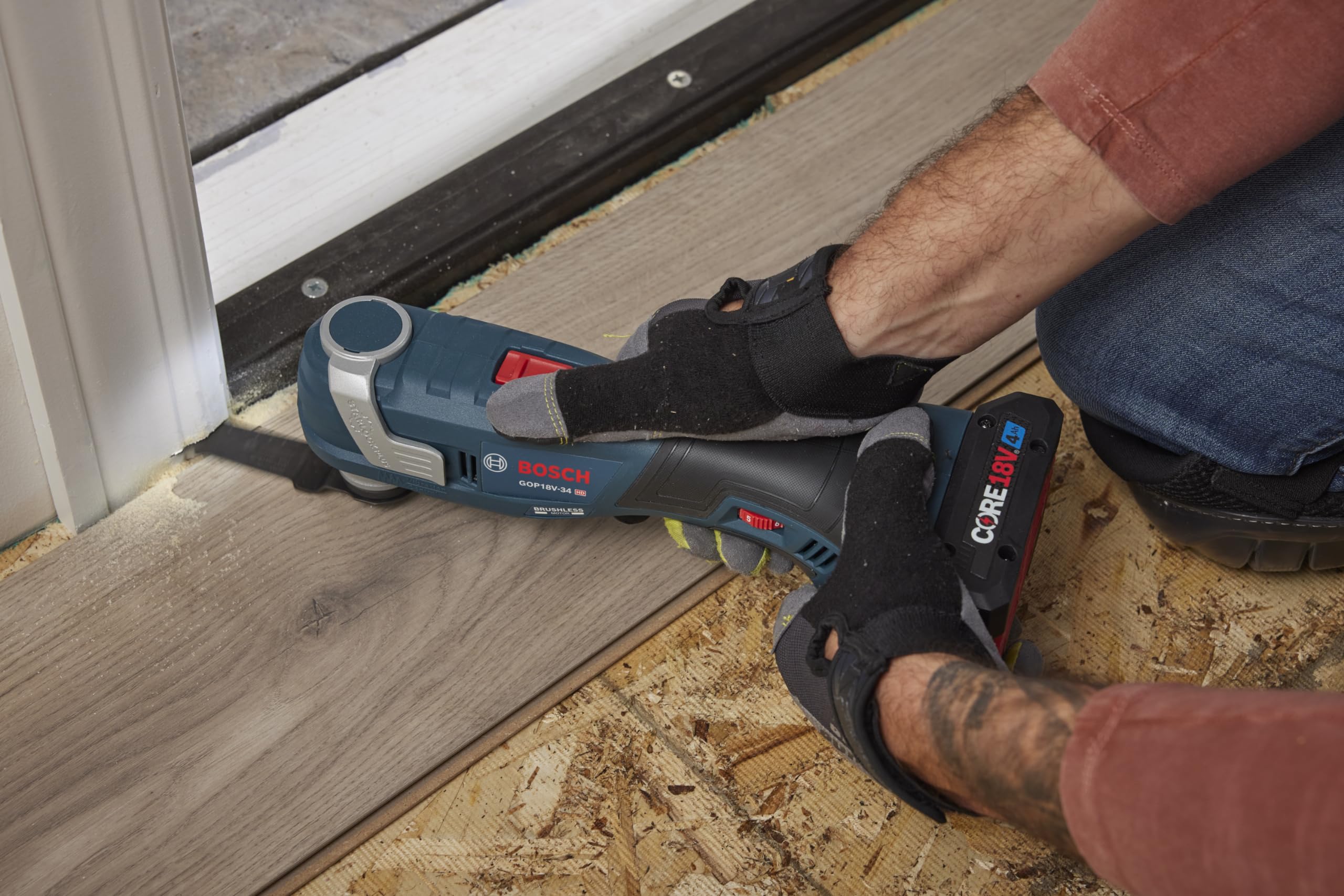 BOSCH GOP18V-34N 18V Brushless StarlockPlus® Oscillating Multi-Tool (Bare Tool)