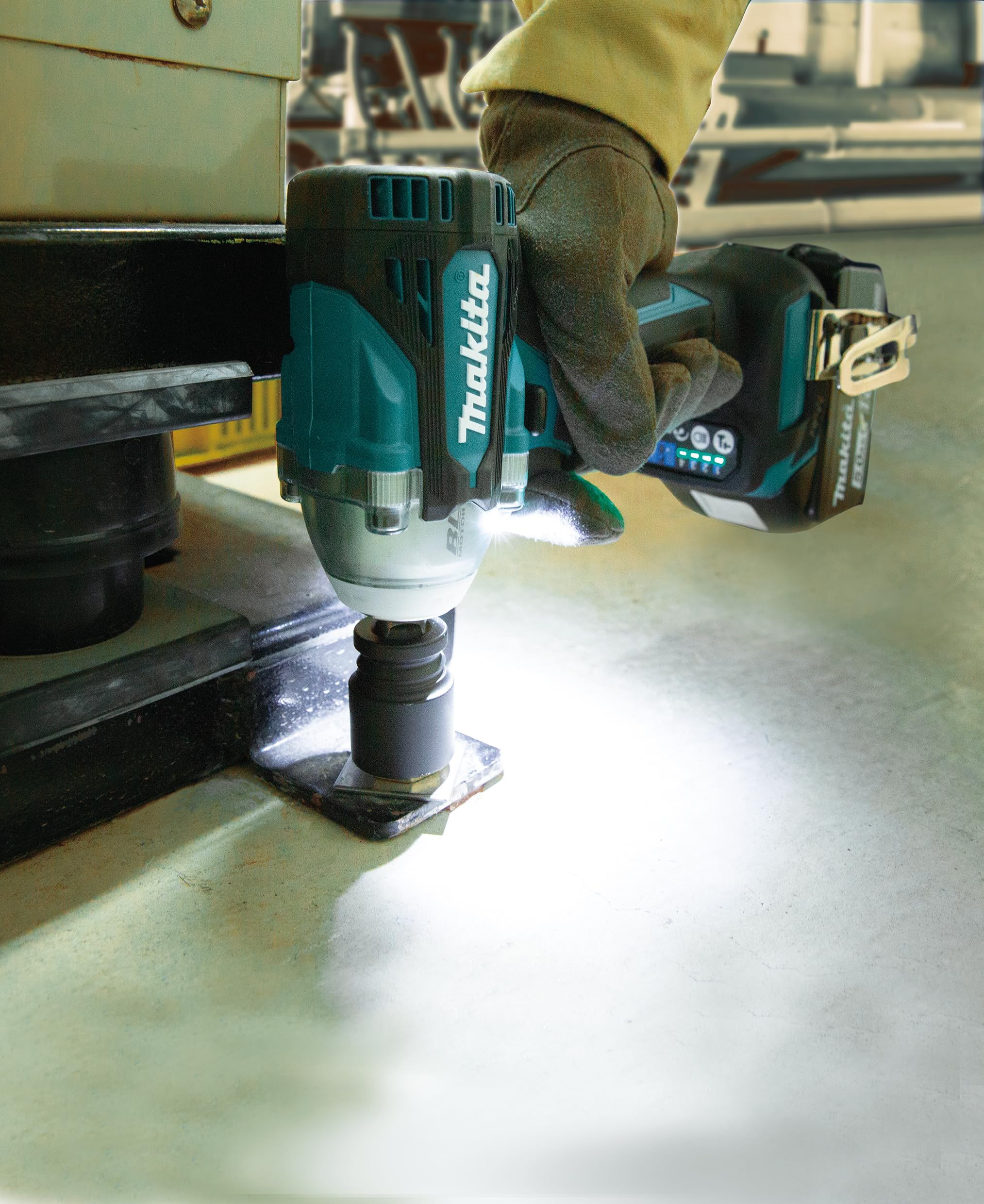 Makita DTW300Z 18V Brushless Impact Wrench Skin Only, 1/2-Inch (Tool Skin Only, No battery/Charger).