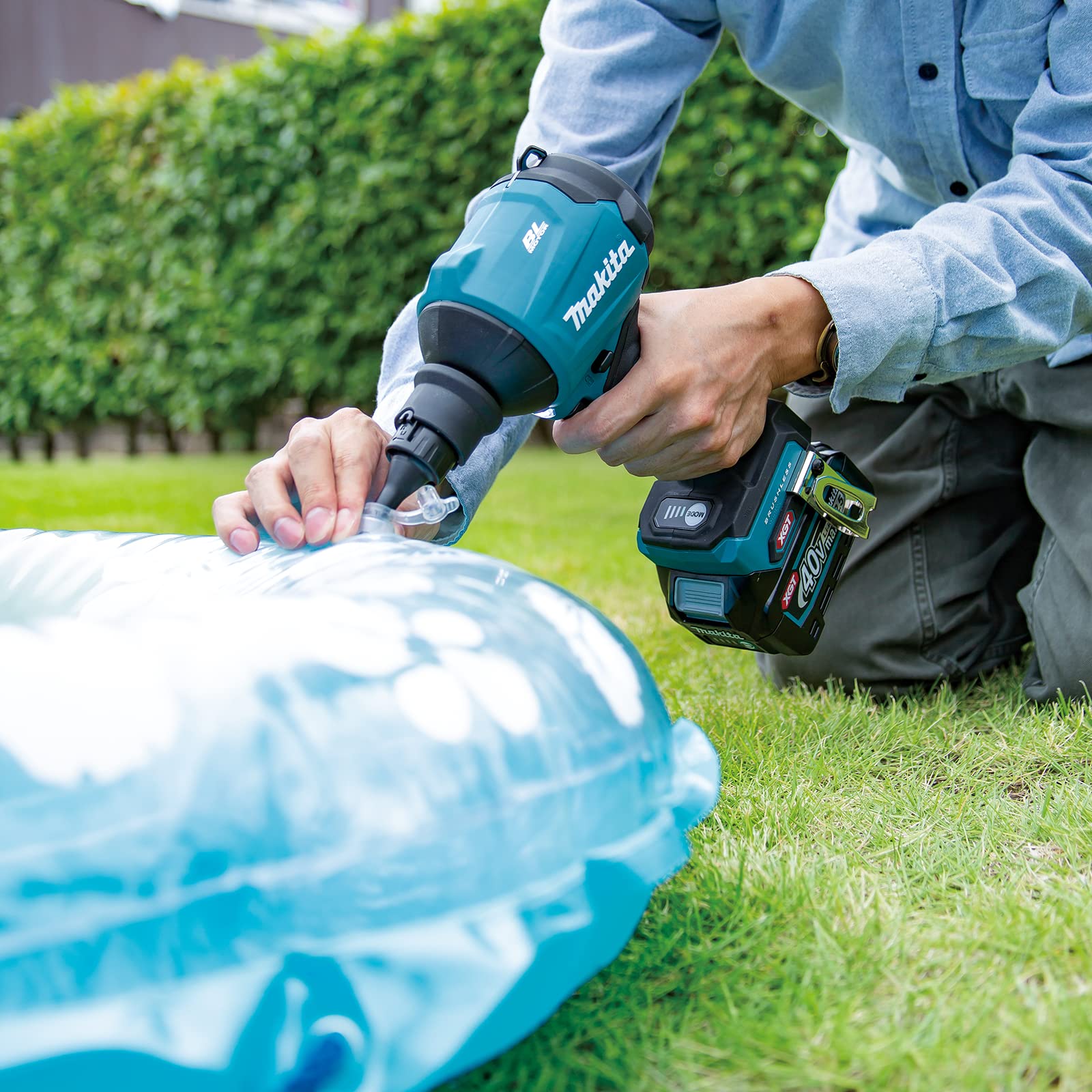 Makita AS001GZ05 40V Max Li-ion XGT Brushless Dust Blower Supplied in a Makpac Case - Batteries and Charger Not Included