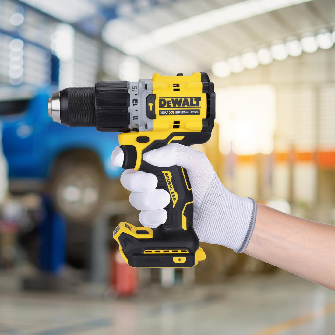 DeWalt 18V XR Compact Premium Hammer Drill Driver Bare Unit