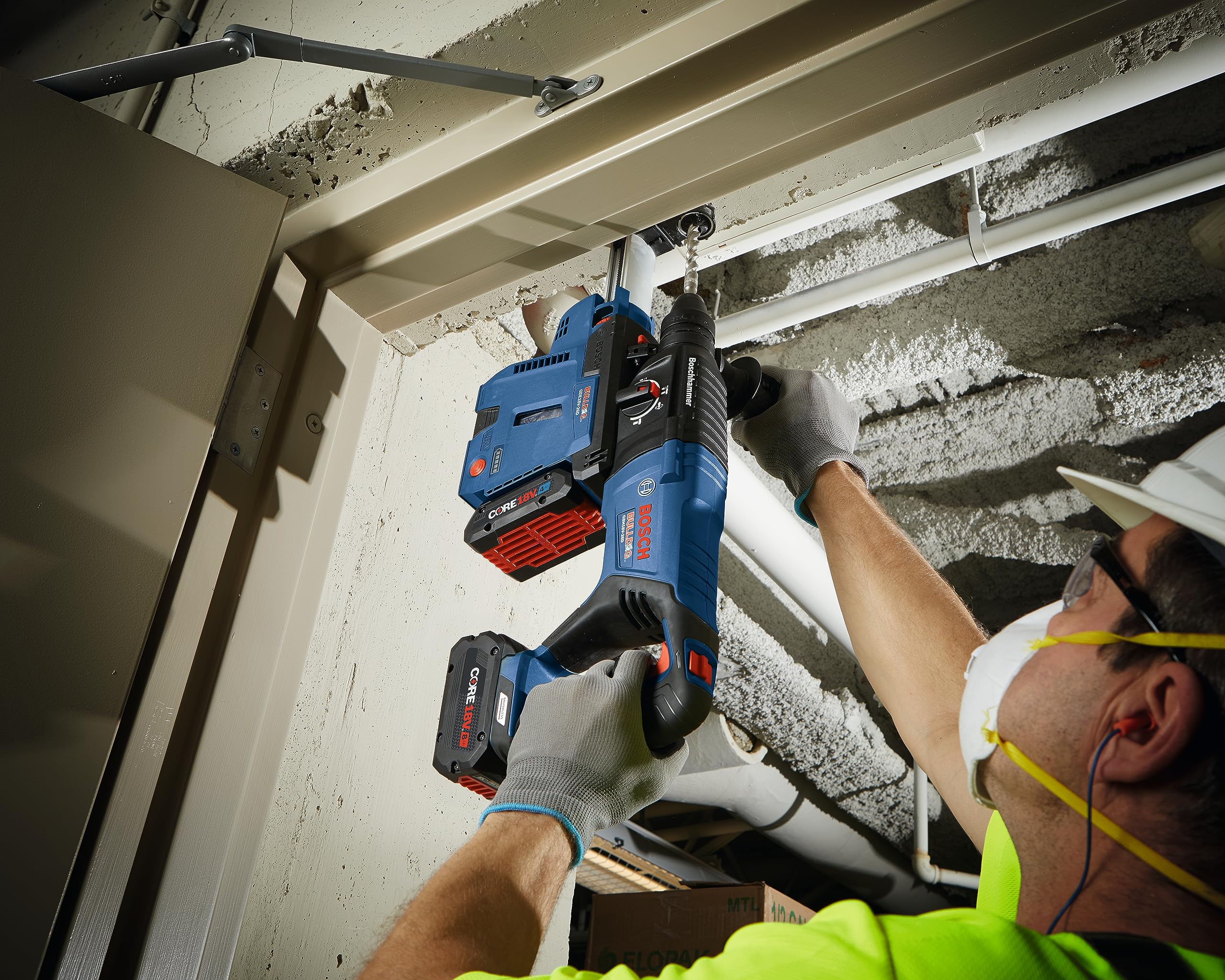 BOSCH GBH18V-26DN 18V EC Brushless SDS-plus® Bulldog™ 1 In. Rotary Hammer (Bare Tool)