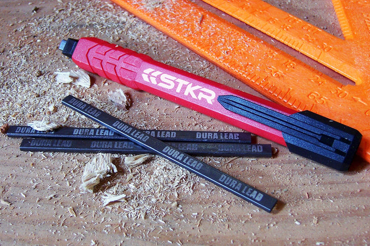 STKR Concepts Mechanical Carpenter Pencil w / 3 pcs