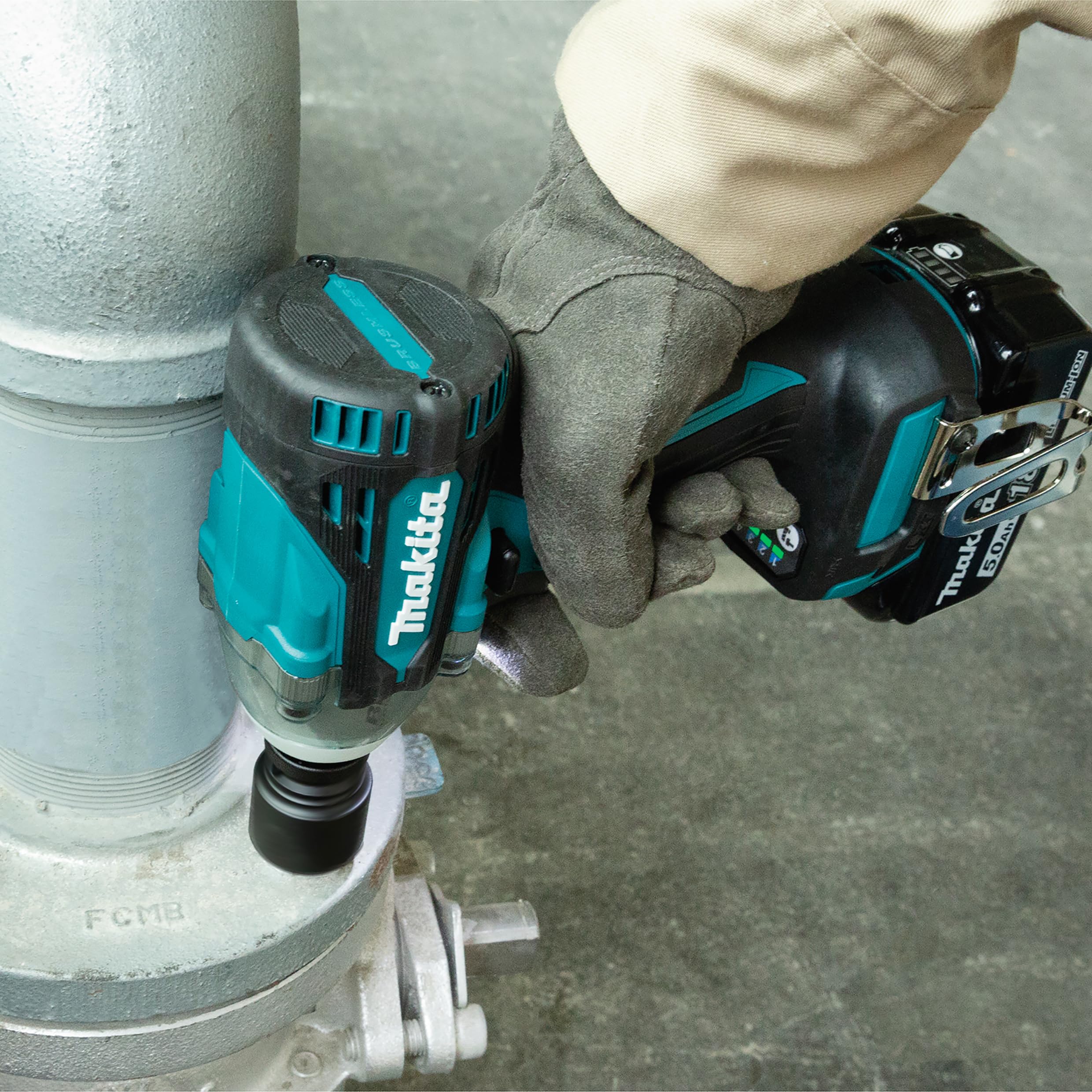 Makita DTW300Z 18V Brushless Impact Wrench Skin Only, 1/2-Inch (Tool Skin Only, No battery/Charger).
