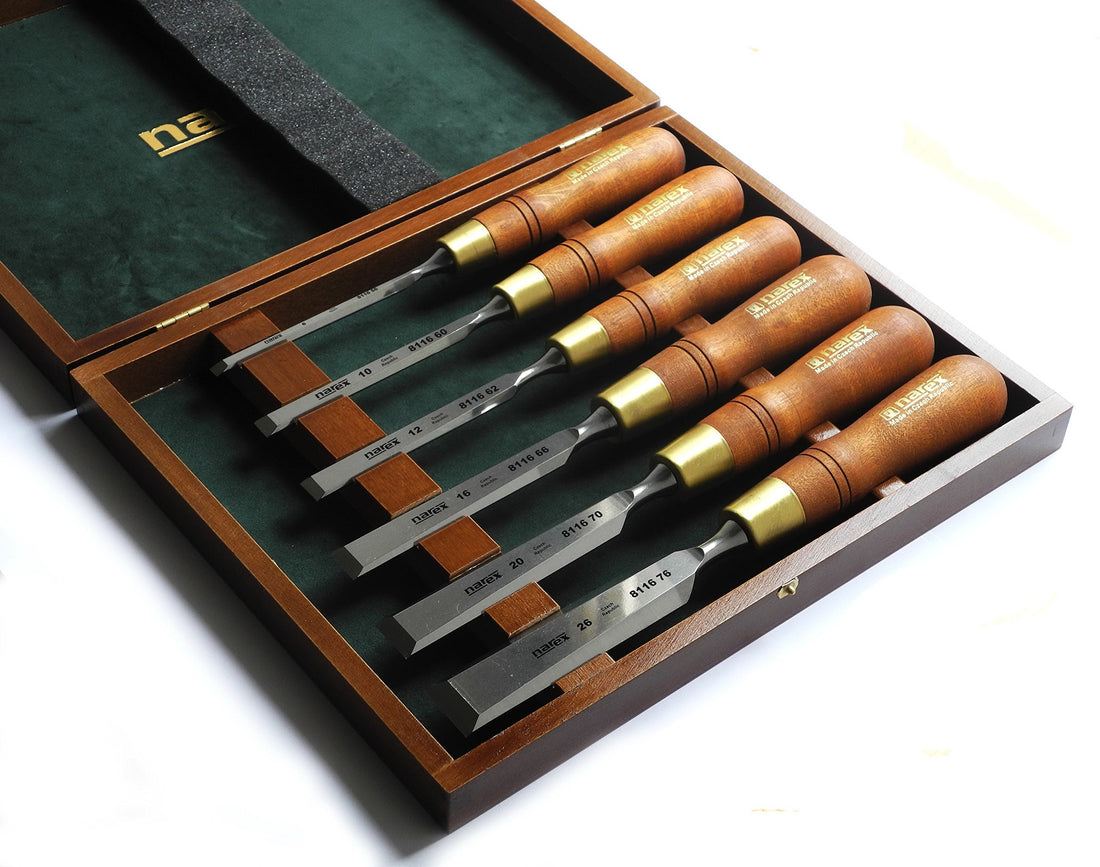 Bevel Edge Cabinet  Chisel Set 6-Pieces